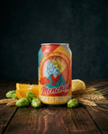 La Xina, Golden Ale artesanal con jengibre y cáscaras de naranja, refrescante y perfecta para disfrutar en días cálidos.